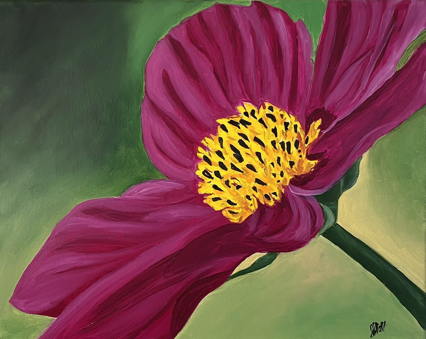 It's all in the Cosmos- oil on canvas