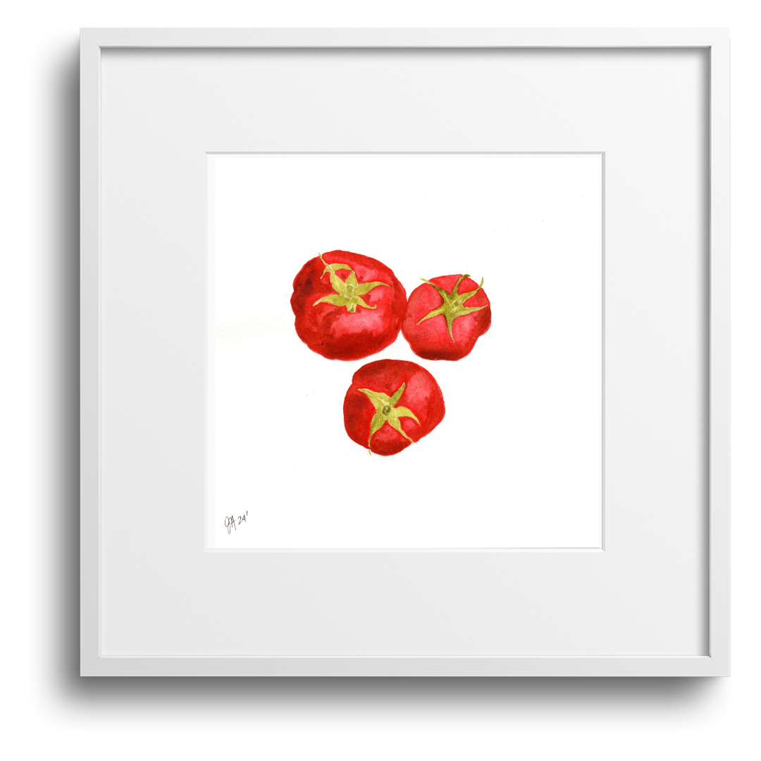 'You say Tomato' - Original Watercolor