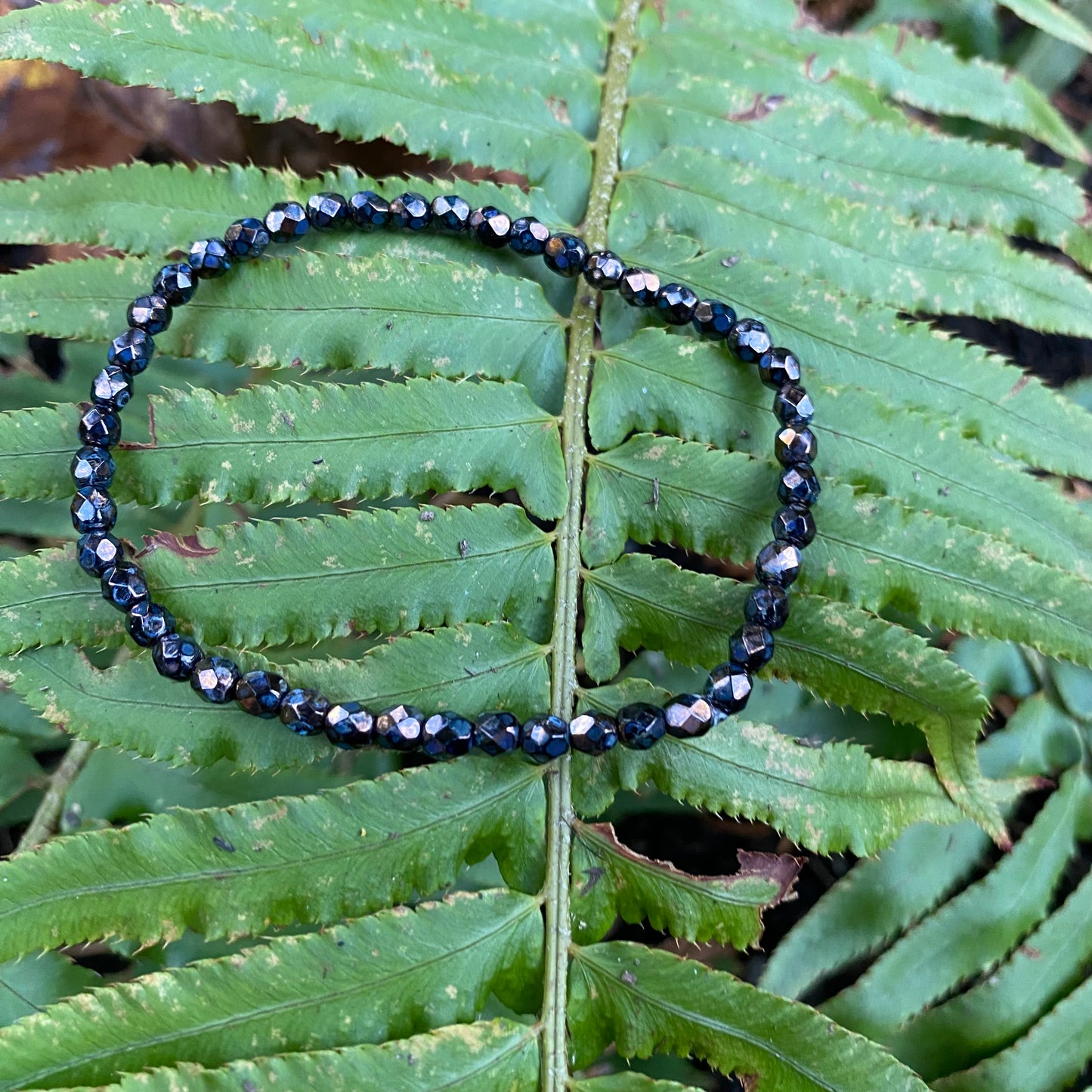 Glass Bead Bracelet