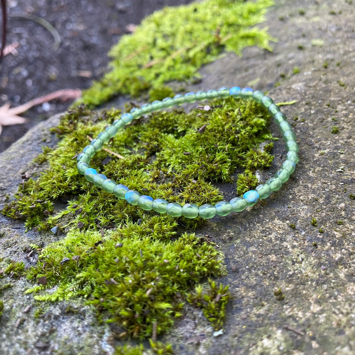 Glass Bead Bracelet
